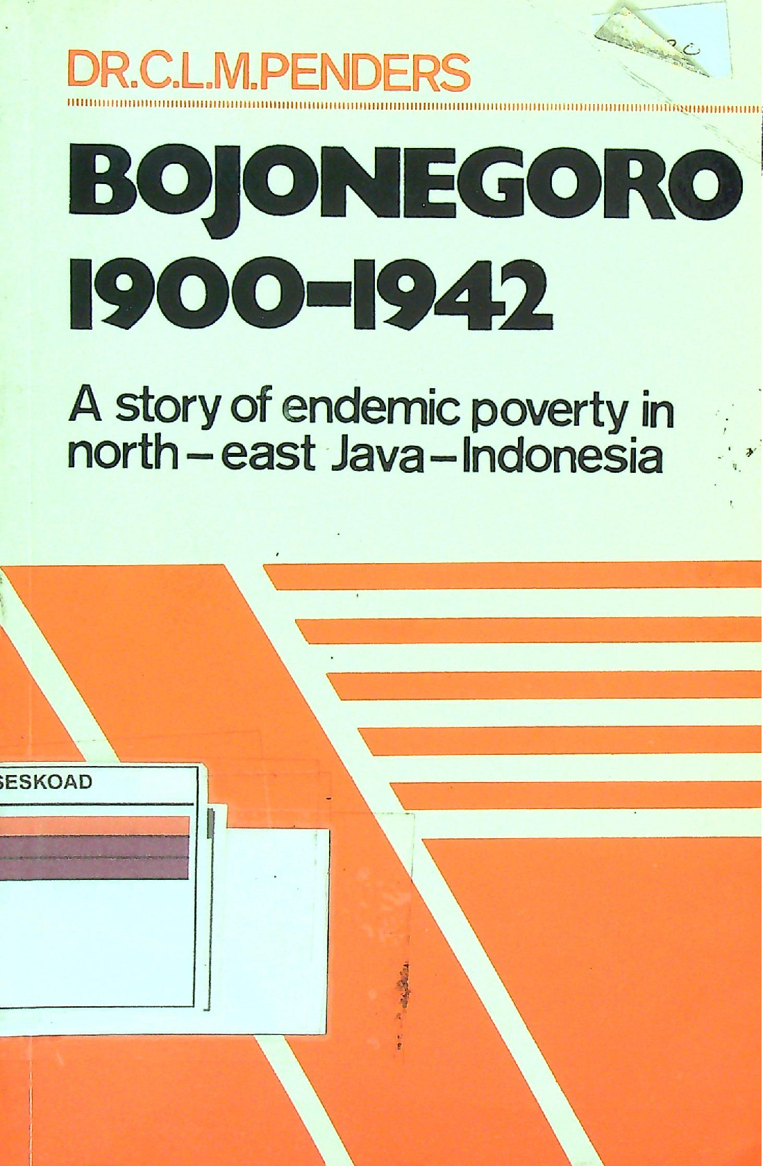 BOJONEGORO 1900-1942